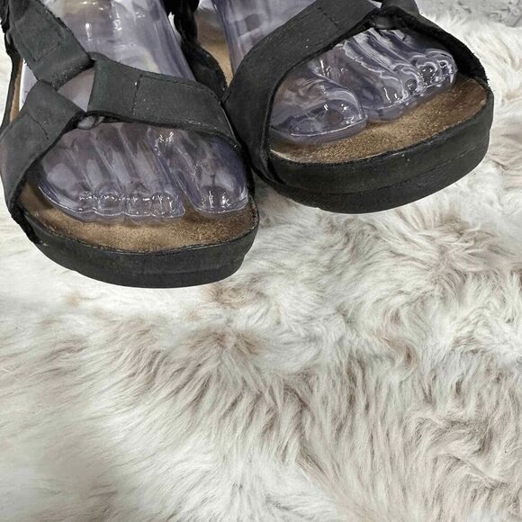 Teva Black Hiking Walking Outdoor Ankle Strap Sandals‎ Size 7W - Picture 3 of 8